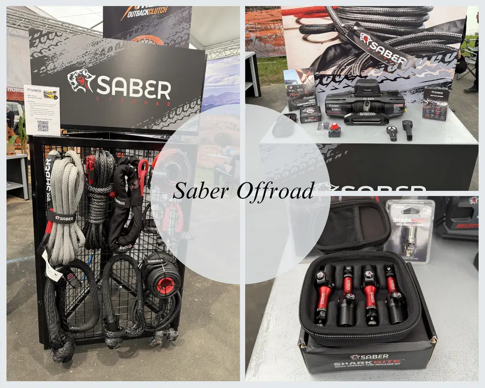 Saber Offroad recovery products on display at Abenteuer & Allrad 2026